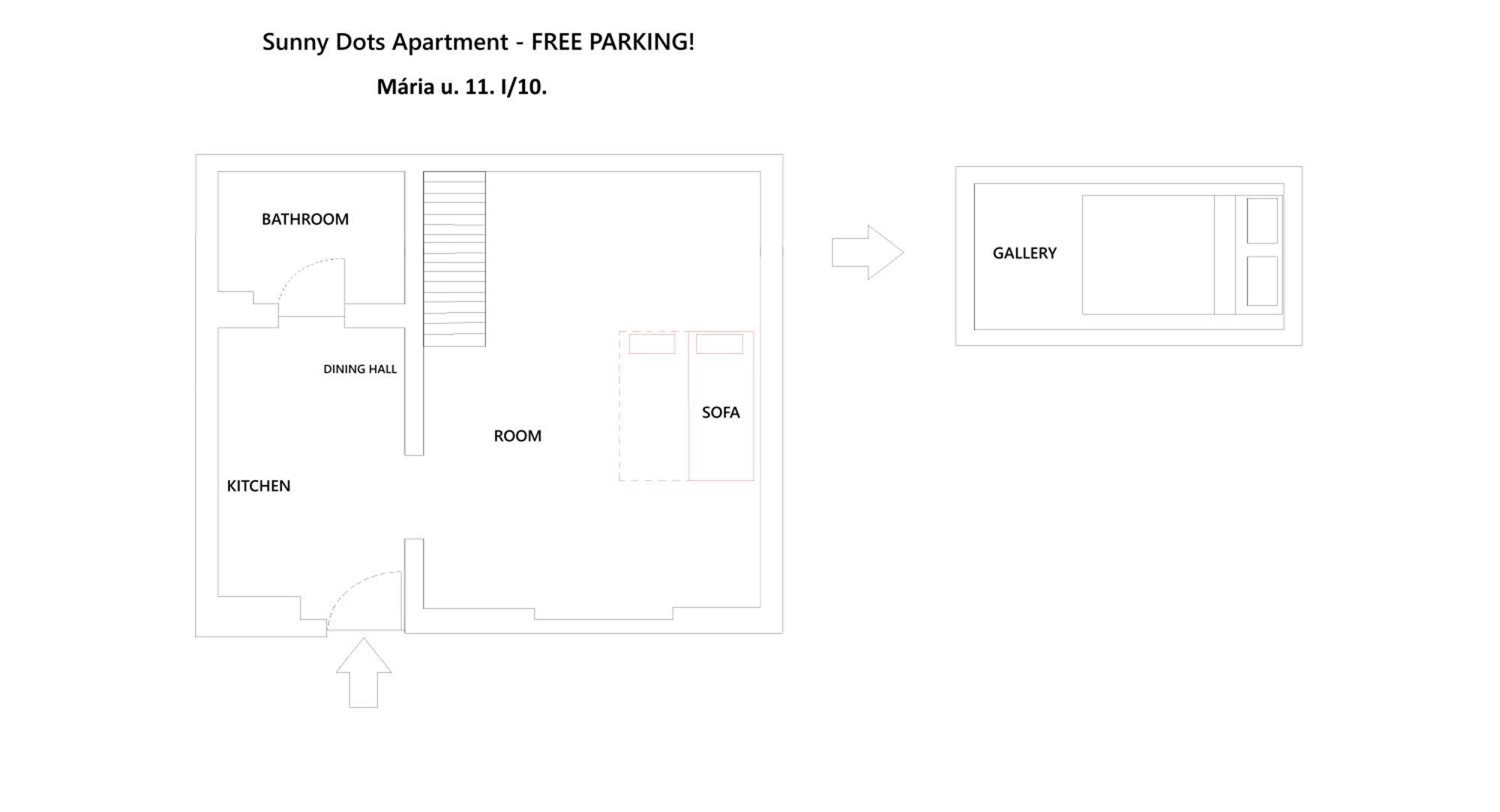 Sunny Dots Apartment - Free Parking! 布达佩斯 外观 照片